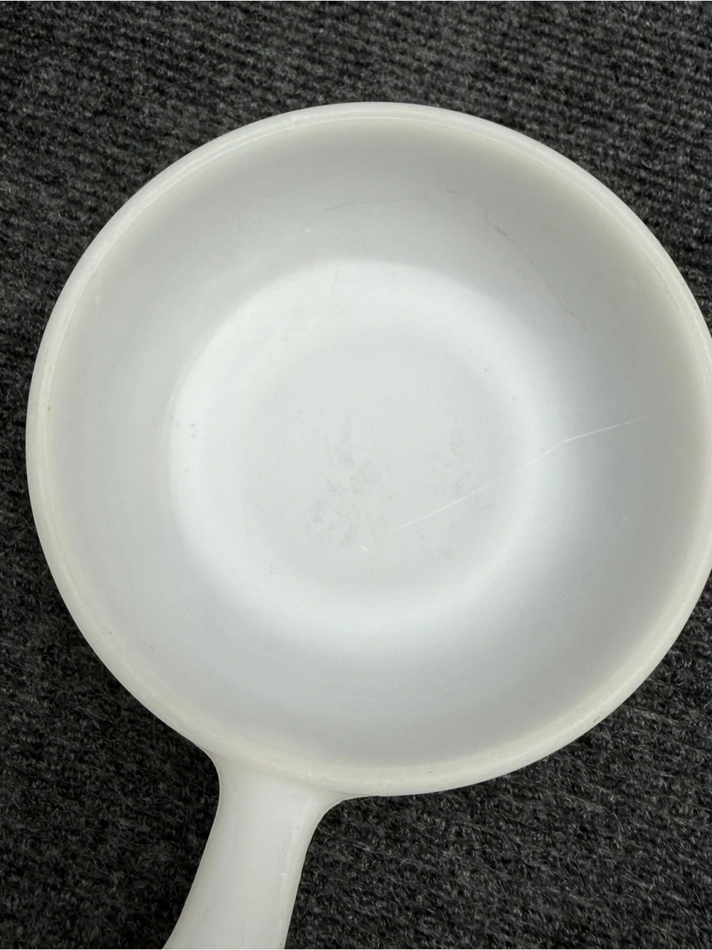 Glasbake vintage white